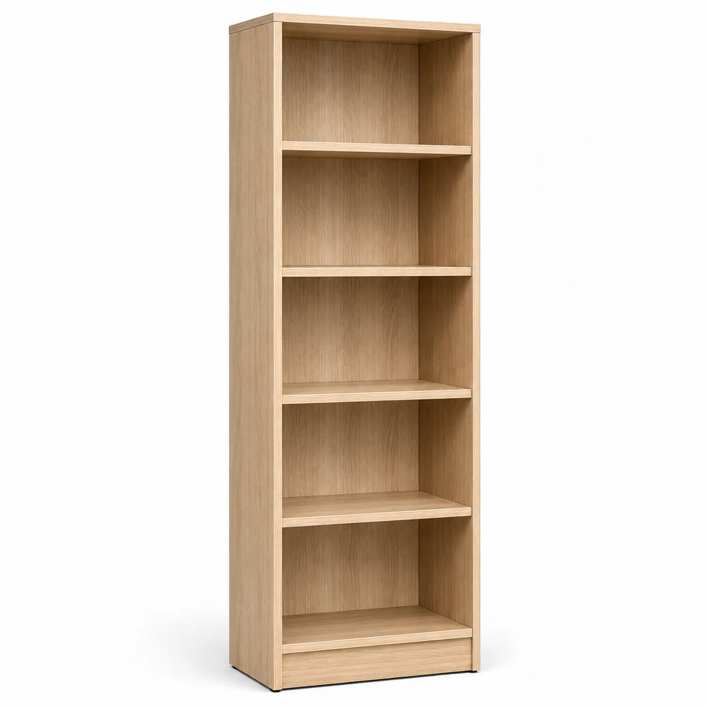 Estantería de madera color Roble 180x60x24 cm