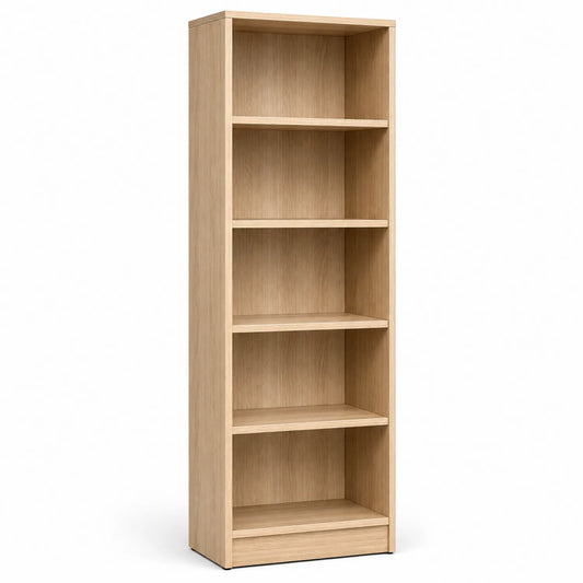 Estantería de madera color Roble 180x60x24 cm