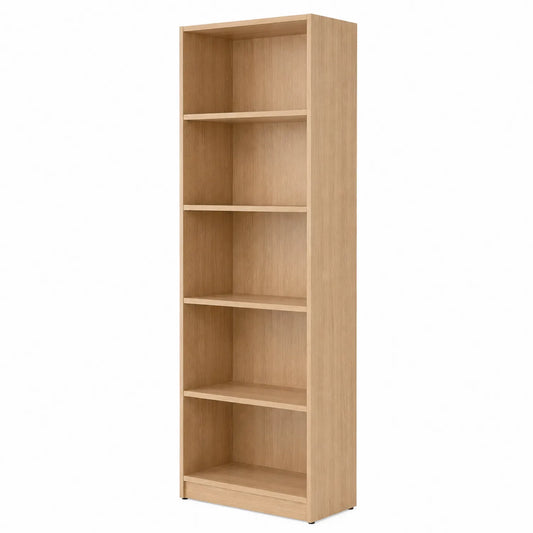 Estantería de Madera con 5 Estantes 180x60x24 cm